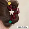 Pinza de garra grande con textura de acetato para mujer, pinza de tiburón simple y elegante para peinado diario, accesorio para el cabello al por mayor