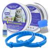 Collar antipulgas y garrapatas para perros y gatos, ajustable, ecológico, para mascotas.