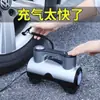 Bomba de Ar para Carro Inflador Elétrico Portátil de Pneus para Carros Pequenos Bomba de Ar Veicular Multifuncional 12V