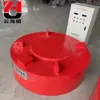 Separador de hierro electromagnético tipo seco serie RCDB con gabinete de control de potencia, máquina automática de eliminación de hierro tipo disco