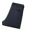 Pantalones de Vestir para Hombre, Pantalones Profesionales para Hombre, Pantalones Rectos Forrados de Polar, Pantalones Rectos Sueltos Elásticos Otoño e Invierno 2026