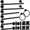 Set de Baño Especial Transfronterizo Barra de Toalla Portarrollos Anillo de Toalla Gancho para Abrigo Set de Baño