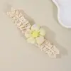 Diadema Floral Transpirable Fina de Nuevo Estilo Transfronteriza para Niños, Linda Diadema de Princesa para Bebé, Tocado, Protección de la Fontanela del Bebé