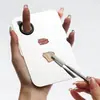 Paleta de Maquillaje, Base de Maquillaje Líquida, Corrector, Paleta de Mezcla de Color de Acero Inoxidable con Palillo Mezclador de Color, Tabla para Mezclar Maquillaje, Acabado Radiante