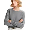 Nuevo Suéter de Punto de Cuello Redondo Otoño e Invierno para Mujer, Suéter Versátil y de Moda para Usar como Capa Base, Suéter Transfronterizo, Venta al por Mayor de una Pieza