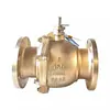 Válvula de Bola con Brida Estándar Americano Shanghai Hugong Q41F-150/300Lbt Latón Resistente a la Corrosión Válvula de Bola de Alta Presión