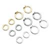 Oro Real de 18K Chapado en Platino Color Plata Grueso Conservador de Color Nariz de Cerdo Bobina Oculta sobre Colgante Colgante DIY Accesorios de Joyería