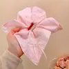 Nuevo Diseño Coreano de Nicho Hecho a Mano Encaje Plisado Encaje Banda para el Cabello Doble Capa Intestino Grande para el Cabello Accesorios para el Cabello