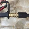 Kit de conexão rápida para lavadora de alta pressão Conector de conexão rápida para mangueira 3/8 Cabeça macho e fêmea de latão 1/4 Conjunto de quatro peças