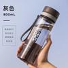 Taza de agua de gran capacidad para hombres, taza espacial de verano para estudiantes, botella de agua deportiva portátil para exteriores, taza de té grande de plástico resistente a caídas