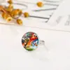 Anéis da Copa do Mundo dos EUA, Canadá e México, Anéis Masculinos, Anéis Vintage, Anéis de Nicho de Luxo, Anéis de Presente