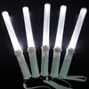 Bastão fluorescente led controle remoto mudança de cor unificada 15 cores bastão luminoso controle de campo adereços de atmosfera de show bastão de suporte
