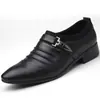 Sapatos de couro casuais de negócios plus size 48 transfronteiriços slip-on sapatos jovens da moda sapatos preguiçosos bico fino sapatos de couro de estilista sapatos masculinos