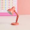 Lámpara de mesa pequeña con clip creativa LED plegable portátil pequeña luz de noche de color cálido lámpara de lectura y escritura para estudiantes