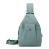 Mochila Pequena Feminina 2026 Nova Mochila Grande Capacidade Bolsa de Peito Feminina Viagem Leve Tecido Oxford Bolsa de Ombro Único
