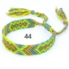 Popular en Europa y América: Pulseras Tejidas Arcoíris Hechas a Mano en Estilo Étnico Nepalí, Venta al por Mayor de Joyería