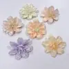 Cabeças de flores de crisântemo artificiais e acessórios para atacado, decorações florais de tecido de seda para casamento de 13 cm, cabeças de flores de dália
