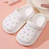 Zapatos Croc para Niños Verano Niñas Interior Antideslizante Dibujos Animados Niños Medianos y Grandes Sandalias para Bebé Ropa Exterior Sandalias de Playa