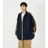 Suéter cárdigan a rayas de estilo americano moderno con cuello casual para hombre, estilo High Street, Duffy, chaqueta holgada, abrigo, top