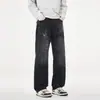 Nuevos Jeans Rectos Versátiles y Cómodos para Hombre Otoño 2026, Estilo Americano Moderno Retro Lavados Pantalones Casuales