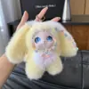 Peluche Popular de Conejo Lolita Vinilo Muñeca Linda Colgante Adorable Dibujos Animados Llavero Accesorio de Regalo de Cumpleaños