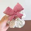 Gomas para el pelo de niños estilo coreano, accesorios para el pelo de tela dulce para niñas pequeñas, nuevos y lindos 2025, gomas para moños, adornos para el pelo