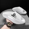 Chinelos de coco para homens de verão na moda Sandálias esportivas com sensação de esterco Fundo grosso antiderrapante Slides casuais para casais