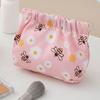 Saco de armazenamento de batom feminino estilhaços portátil fechamento automático impressão saco cosmético mini chave de troca de mão
