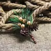 Árvore de Natal decoração pingente simulação planta Berry Acessórios de ramo de baga de Natal Agulha de pinheiro de Natal simulação de agulha de pinheiro