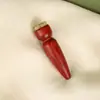 Massageador de Olhos Pequeno de Semente de Lótus de Madeira Roxa Sandália Pequena Chifre Bastão de Massagem Facial Gua Sha Ponto de Acupuntura Específico