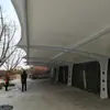 Fábrica de Cocheras Personalizadas para Fabricantes Estructura de Membrana al Aire Libre para Comunidades Cobertizo de Estacionamiento Toldo para Automóviles y Bicicletas al Aire Libre