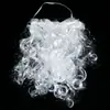 Barba de Santa Claus Barba Blanca Accesorios para Actuación Navideña 2025 Nuevo Transfronterizo Amazon Suministros para Decoración Navideña