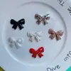 Metal Electroplateado Colorido Plata Lazo Accesorios para Bricolaje Funda para Teléfono Móvil Flor para Zapatos Accesorios Material