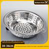 Cozinha Doméstica Aço Inoxidável Espessado Não Magnético Dreno Vegetal Lavagem Bacia Comercial Grande Furo Dreno Bacia Filtro de Água Fruta Vegetal Bacia