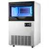 Máquina de gelo comercial para gelo em cubo, totalmente automática, para lojas de milk tea, cafeterias comerciais, balcões de bar, MÁQUINA DE GELO, atacado de exportação
