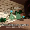 Colección de Vainas de Loto Natural Accesorios para Pulseras DIY Cristal de Jade Ágata Arena Vaina de Loto Pequeñas Gotas Al Por Mayor