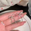 Liquidación de JoyeríaAretes de Plata S925 para Mujer, Modernos y Versátiles, Pendientes Populares para Puestos del Mercado Nocturno