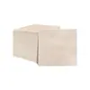 Guardanapos de Polpa de Bambu Cor Natural Podem Ser Impressos com Logos para Hotéis, Restaurantes, Cafeterias, Lojas de Chá com Leite, Guardanapos Quadrados para Uso Comercial