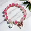 Atacado Pulseira Flor Explosão Margarida Super Fada Joias com Contas Pulseira Feminina de Alto Padrão Joia de Mão Transfronteiriça Pequenos Produtos de Yiwu