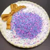 Arcilla Suave de Colores Simulada Partículas de Polvo Triturado Juguete Alimentario Partículas de Harina de Pan Azúcar Material Mini DIY Pinzar Accesorios Decorativos