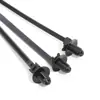 Norma Nacional 157-00203 Cabeça de Parafuso de Avião de Grau Industrial Chicotes de Fiação Automotiva Abraçadeiras de Cabo Abraçadeiras de Cabo de Nylon Hellermanntyton