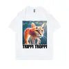 Camiseta de Verano Divertida con Meme de Gato Trippi Troppi Brainrot Italiano