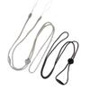 Cordón Ajustable para Etiquetas de Ventilador, Cordón para Portatarjetas, Pinza para Insignia de Pecho, Cuerda Redonda, Suministro Directo del Fabricante