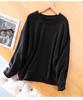 Sudadera Holgada de Cuello Redondo con Letras para Primavera y Verano + Pantalones Cortos Casuales y Pantalones de Chándal con Estampado de Logo Bordado Personalización