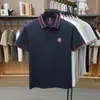 Camisa Polo Leishibert de Nylon y Fibra de Bambú para Hombre, Camiseta Versátil de Manga Corta, Nueva de Verano, Transpirable, Moderna, Camiseta de Manga Corta