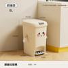 Cubo de basura doméstico lujoso y de alta gama con gran capacidad para cocina, sala de estar y baño, con tapa y pedal, disponible para venta al por mayor a partir de una pieza