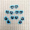 Accesorios de Joyería DIY Corazón Accesorios de Ojos de Muñeca West Highland Ojos de Elfo de Felpa Accesorios Colgantes de Bola de Pelo