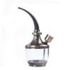 Pipa de Hookah Curva Pequeña Filtro de Doble Circulación Set para Fumar Pote Doble para Humo Doble Uso Set Completo Portátil para Hombre
