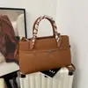 Bolsa de Gran Capacidad para Mujer, Moda de Alta Gama, Bolso de Mano Retro, Bolso Cruzado Versátil para el Trabajo, Bolso Sencillo para el Brazo