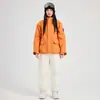 2024 Nuevo Traje de Esquí Impermeable a Prueba de Viento Cálido Traje de Esquí para Hombres y Mujeres Snowboard Doble Tabla Moda Traje de Esquí para Pareja